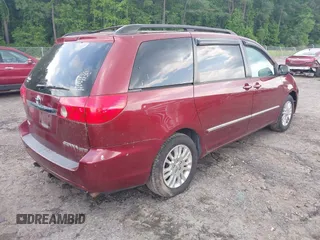 2008 Toyota Sienna XLE z VIN 5TDZK22C58S144253, wystawiony jako IAAI lot #42278532 z przebiegiem Nie podano mil oraz . Historia ofert i sprzedaży dostępna na DreamBid. Obrazek 4.