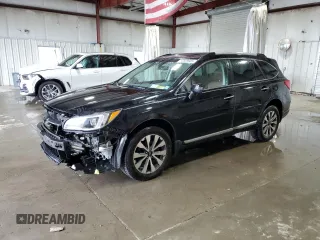 2017 Subaru Outback Touring with VIN 4S4BSETC0H3412429, listed as a Copart auction lot 60509685 with 92,550 mi miles and Salvage title. Bid and sale history available at DreamBid. Image 1.