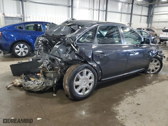 2007 Mercury Montego Premier with VIN 1MEHM42187G603122, listed as a Copart auction lot 47318085 with 0 mi miles and Salvage Title. Bid and sale history available at carsss.com. Image 3.
