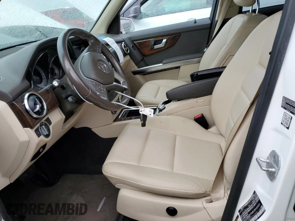 2015 Mercedes-Benz GLK 250 with VIN WDCGG0EB5FG363506, listed as a Copart auction lot 76574344 with Not Provided miles and Salvage Title. Bid and sale history available at DreamBid. Image 7.