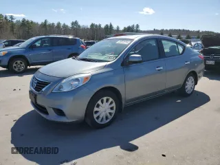 2014 Nissan Versa S Plus with VIN 3N1CN7AP6EL805419, listed as a Copart auction lot 53872715 with 116,833 mi miles and Clean Title. Bid and sale history available at carsss.com. Image 1.