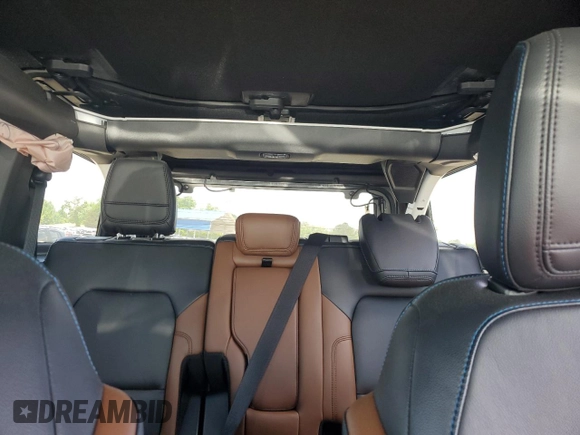 2024 Ford Bronco Outer Banks with VIN 1FMDE8BH6RLB02611, listed as a Copart auction lot 55033275 with 8,590 mi miles and Salvage title. Bid and sale history available at DreamBid. Image 10.