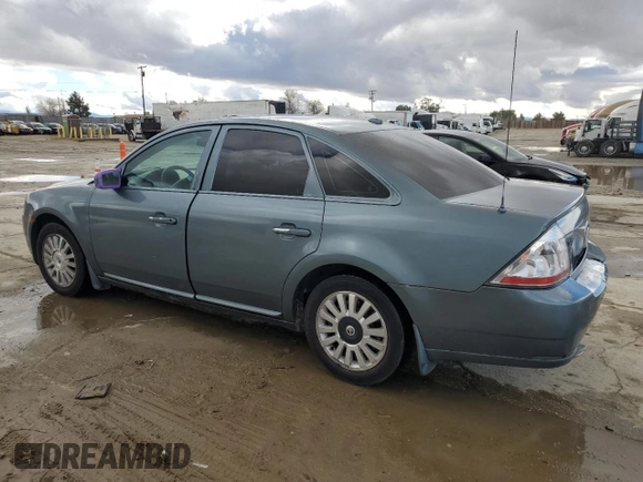 2009 Mercury Sable with VIN 1MEHM40W19G633435, listed as a Copart auction lot 49274275 with 172,223 mi miles and Salvage title. Bid and sale history available at DreamBid. Image 2.