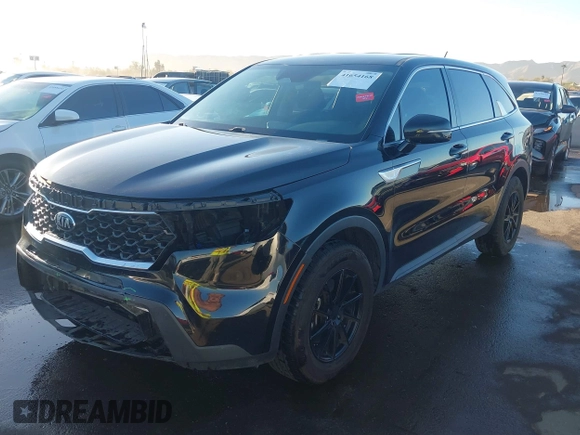 2021 Kia Sorento LX with VIN 5XYRG4LC1MG002372, listed as a IAAI auction lot 41654168 with 83,220 mi miles. Bid and sale history available at carsss.com. Image 18.