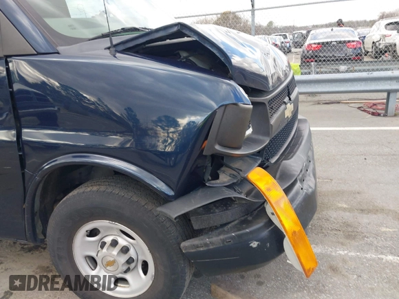 2012 Chevrolet Express Cargo with VIN 1GCZGUCG7C1189036, listed as a IAAI auction lot 41733627 with 222,615 mi miles and . Bid and sale history available at DreamBid. Image 6.