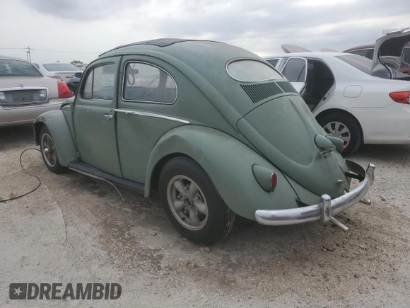 1957 Volkswagen Beetle with VIN 1308207, listed as a Copart auction lot 75331194 with 64,862 mi miles and Non Repairable. Bid and sale history available at DreamBid. Image 2.