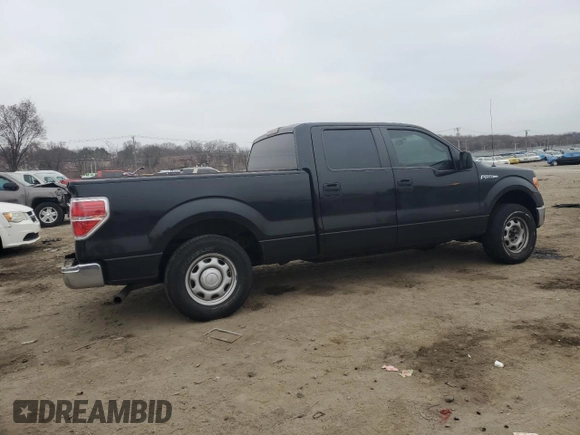 2010 Ford F-150 XL with VIN 1FTFW1E84AFC56332, listed as a Copart auction lot 49137075 with 86,620 mi miles and Salvage Title. Bid and sale history available at carsss.com. Image 3.