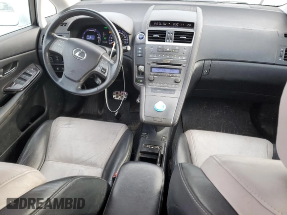 2010 Lexus HS 250h with VIN JTHBB1BA4A2004412, listed as a Copart auction lot 46927045 with 289,858 mi miles and Salvage Title. Bid and sale history available at DreamBid. Image 8.