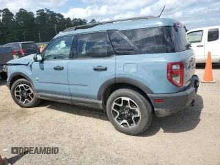 2021 Ford Bronco Sport Big Bend z VIN 3FMCR9B61MRA54949, wystawiony jako Copart lot #56843115 z przebiegiem 34 326 mil mil oraz Szkoda całkowita • Salvage title. Historia ofert i sprzedaży dostępna na DreamBid. Obrazek 2.