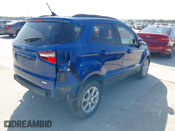 2018 Ford EcoSport SE с VIN MAJ3P1TE4JC249901, выставлен на аукционе IAAI как лот 42793929 с пробегом 82 871 миль миль и . История ставок и продаж доступна на DreamBid. Изображение 4.