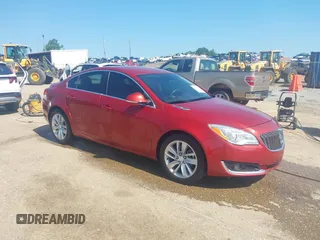 2014 Buick Regal z VIN 2G4GK5EX7E9265261, wystawiony jako IAAI lot #42546501 z przebiegiem 152 054 mil mil oraz . Historia ofert i sprzedaży dostępna na DreamBid. Obrazek 1.