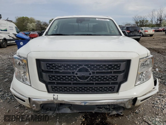 2022 Nissan Titan S with VIN 1N6AA1EC1NN107530, listed as a Copart auction lot 52035905 with 44,873 mi miles and Salvage title. Bid and sale history available at DreamBid. Image 5.