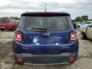 2017 Jeep Renegade Limited with VIN ZACCJBDBXHPE88574, listed as a Copart auction lot 61728625 with 106,116 mi miles and Salvage title. Bid and sale history available at DreamBid. Image 6.
