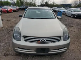 2003 Infiniti G35 with VIN JNKCV51E03M307315, listed as a Copart auction lot 53795635 with 166,050 mi miles and Salvage Title. Bid and sale history available at DreamBid. Image 5.