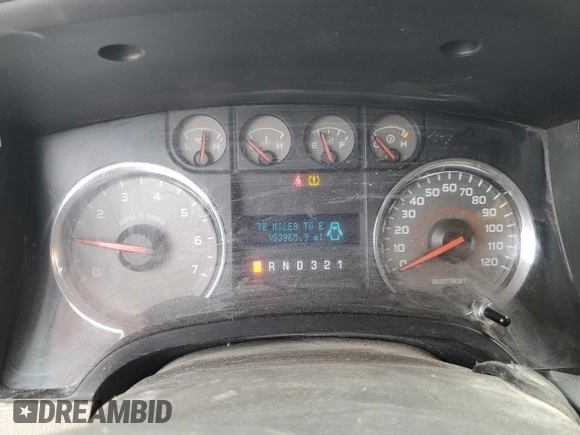2010 Ford F-150 XL with VIN 1FTEW1C85AFD23115, listed as a Copart auction lot 45932545 with 193,965 mi miles and Salvage Title. Bid and sale history available at carsss.com. Image 9.