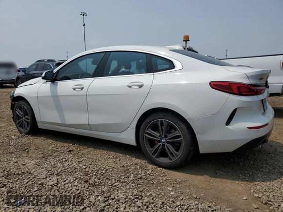 2021 BMW 2 Series 228i xDrive with VIN WBA73AK09M7G44389, listed as a Copart auction lot 59508235 with 43,725 mi miles and Non repairable. Bid and sale history available at DreamBid. Image 2.