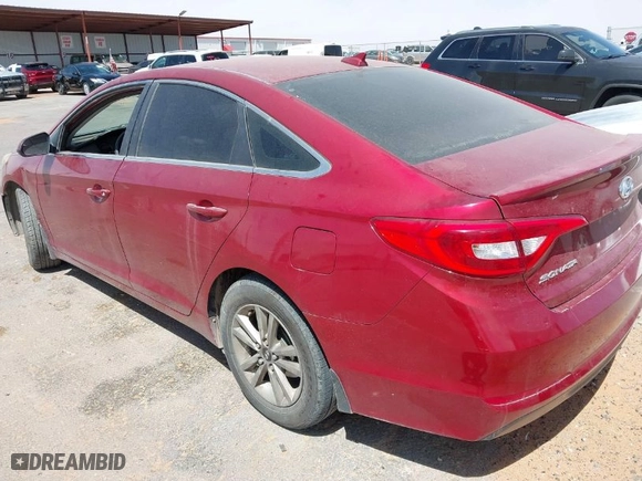 2015 Hyundai Sonata 2.4L SE with VIN 5NPE24AF7FH175948, listed as a IAAI auction lot 41918899 with 1 mi miles. Bid and sale history available at carsss.com. Image 3.