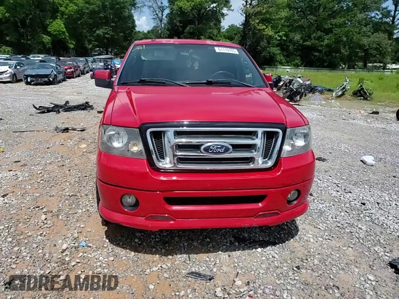 2008 Ford F-150 XL with VIN 1FTRW12WX8KD80753, listed as a Copart auction lot 61119765 with 153,203 mi miles and Salvage title. Bid and sale history available at DreamBid. Image 14.