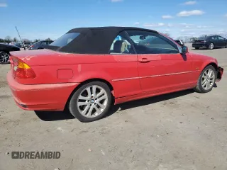 2002 BMW 3 Series 330Ci with VIN WBABS53422JU89428, listed as a Copart auction lot 47405845 with 127,895 mi miles and Salvage Title. Bid and sale history available at carsss.com. Image 3.