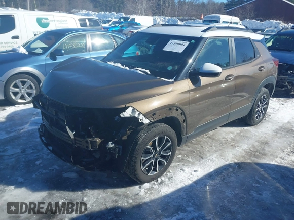 2021 Chevrolet TrailBlazer ACTIV with VIN KL79MSSL9MB017076, listed as a IAAI auction lot 41590904 with 72,402 mi miles and . Bid and sale history available at DreamBid. Image 18.