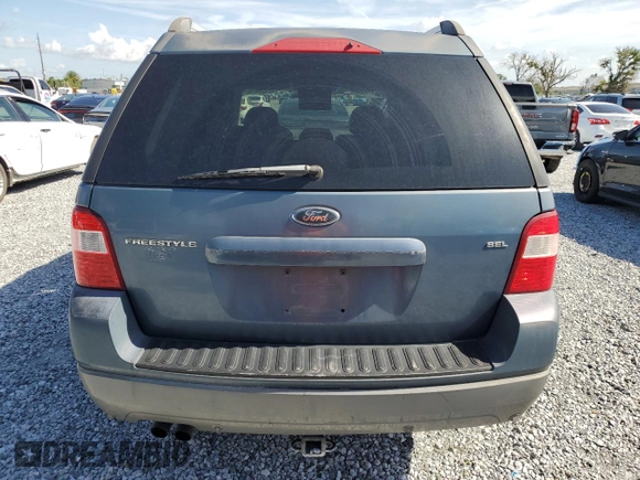 2005 Ford Freestyle SEL with VIN 1FMZK021X5GA32651, listed as a Copart auction lot 62632635 with Not provided miles and Salvage title. Bid and sale history available at DreamBid. Image 6.