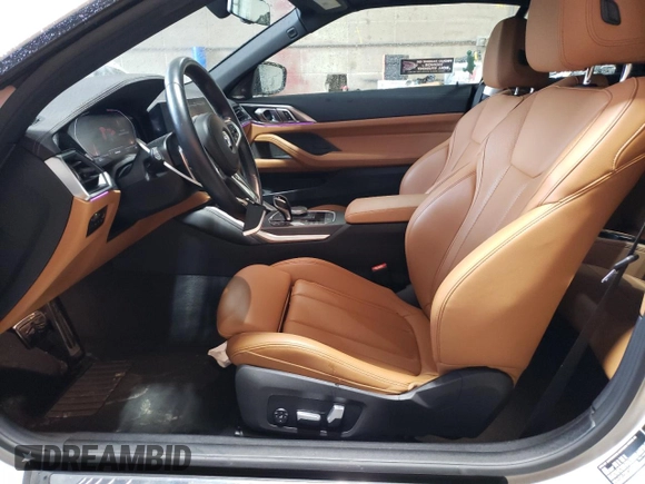 2023 BMW 4 Series 430i xDrive с VIN WBA43AT06PCM39686, выставлен на аукционе Copart как лот 60834325 с пробегом 17 728 миль миль и Списание • Salvage title. История ставок и продаж доступна на DreamBid. Изображение 7.