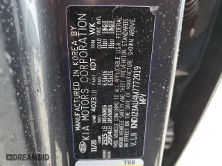 2021 Kia Soul X-Line with VIN KNDJ23AU4M7772919, listed as a Copart auction lot 50230035 with 0 mi miles and Salvage Title. Bid and sale history available at carsss.com. Image 14.