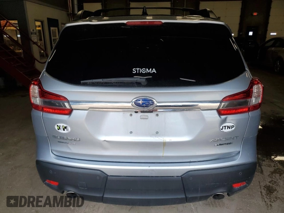 2021 Subaru Ascent Limited z VIN 4S4WMAPD4M3419286, wystawiony jako Copart lot #58875385 z przebiegiem Nie podano mil oraz Szkoda całkowita • Salvage title. Historia ofert i sprzedaży dostępna na DreamBid. Obrazek 6.