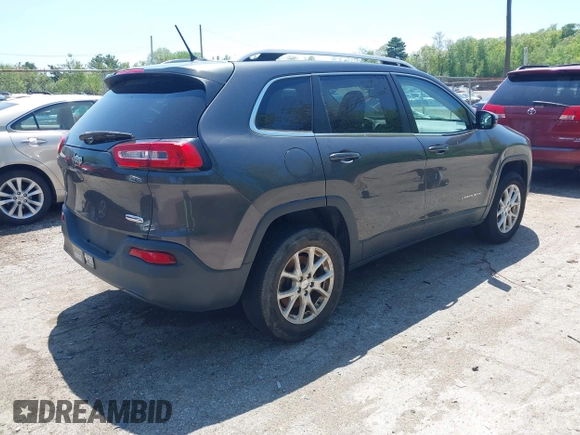 2016 Jeep Cherokee Latitude with VIN 1C4PJMCB0GW187750, listed as a IAAI auction lot 42246831 with 109,537 mi miles and . Bid and sale history available at DreamBid. Image 4.