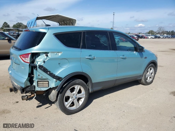 2013 Ford Escape SE with VIN 1FMCU9G93DUC14792, listed as a Copart auction lot 46175705 with 168,607 mi miles and Salvage Title. Bid and sale history available at carsss.com. Image 3.