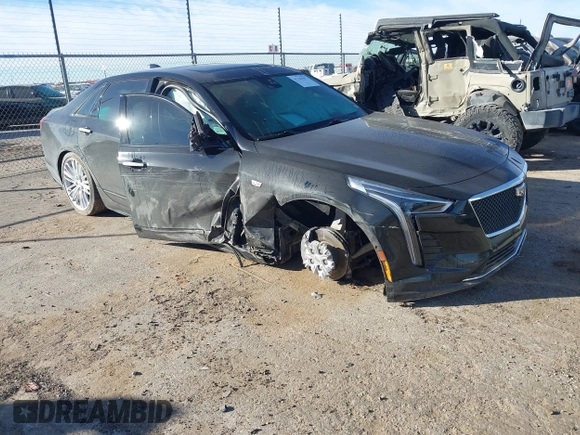 2019 Cadillac CT6 Sport AWD with VIN 1G6KP5R63KU142155, listed as a IAAI auction lot 41233947 with 72,501 mi miles and . Bid and sale history available at DreamBid. Image 1.
