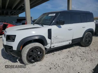 2023 Land Rover Defender X-Dynamic SE with VIN SALE27EU6P2114922, listed as a Copart auction lot 54155495 with 24,335 mi miles and Salvage Title. Bid and sale history available at DreamBid. Image 1.