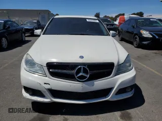 2012 Mercedes-Benz C with VIN WDDGF4KB9CA678589, listed as a Copart auction lot 56344084 with 46,850 mi miles and Salvage title. Bid and sale history available at DreamBid. Image 5.