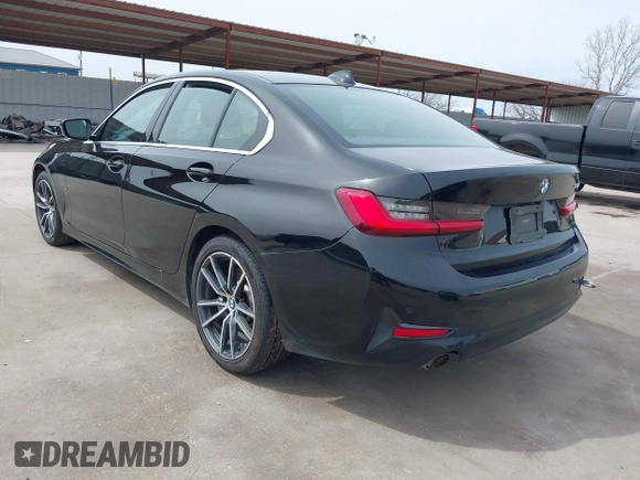 2020 BMW 3 Series 330i with VIN 3MW5R1J06L8B14835, listed as a IAAI auction lot 41722889 with 1 mi miles. Bid and sale history available at carsss.com. Image 3.