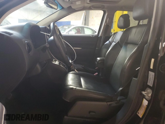 2017 Jeep Compass Latitude with VIN 1C4NJDEB6HD168072, listed as a Copart auction lot 63045025 with 82,975 mi miles and Salvage title. Bid and sale history available at DreamBid. Image 7.