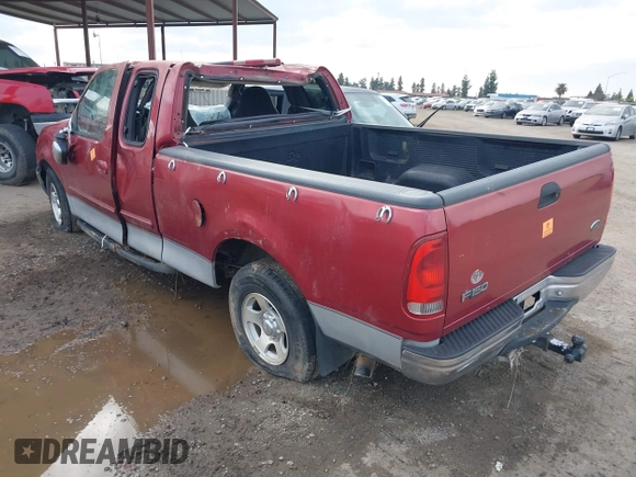 1999 Ford F-150 XL with VIN 1FTRX17L0XKA67494, listed as a IAAI auction lot 41603503 with Not Provided miles. Bid and sale history available at carsss.com. Image 3.