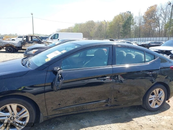 2020 Hyundai Elantra SEL with VIN 5NPD84LF6LH503914, listed as a IAAI auction lot 41912987 with 94,745 mi miles. Bid and sale history available at carsss.com. Image 6.