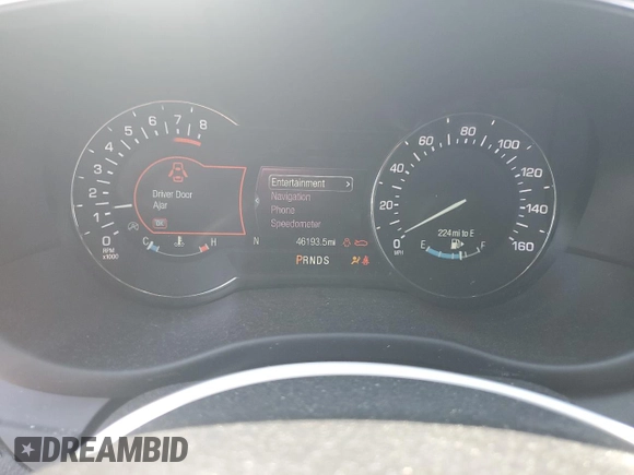 2019 Lincoln MKC Reserve with VIN 5LMCJ3C97KUL21835, listed as a Copart auction lot 60448605 with 46,193 mi miles and Salvage title. Bid and sale history available at DreamBid. Image 9.