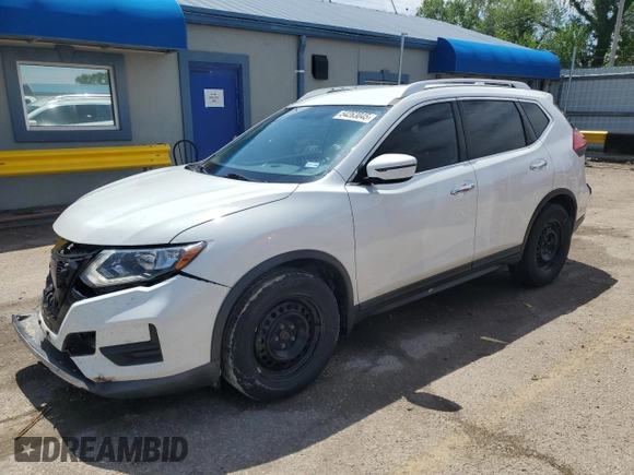 2017 Nissan Rogue SV with VIN KNMAT2MT3HP579306, listed as a Copart auction lot 54263045 with 114,508 mi miles and Salvage title. Bid and sale history available at DreamBid. Image 1.