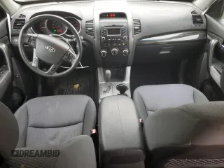 2012 Kia Sorento LX with VIN 5XYKT4A12CG211648, listed as a Copart auction lot 45023025 with 110,491 mi miles and Salvage Title. Bid and sale history available at DreamBid. Image 8.