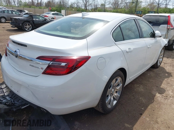 2016 Buick Regal Premium II with VIN 2G4GS5GXXG9189339, listed as a IAAI auction lot 42064953 with 36,216 mi miles. Bid and sale history available at carsss.com. Image 4.