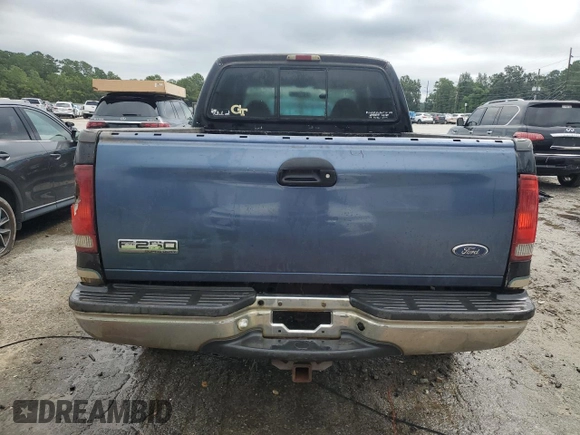 1999 Ford Super Duty F-250 XL with VIN 1FTNW21S8XED03752, listed as a Copart auction lot 70367694 with 350,640 mi miles and Salvage Title. Bid and sale history available at carsss.com. Image 6.