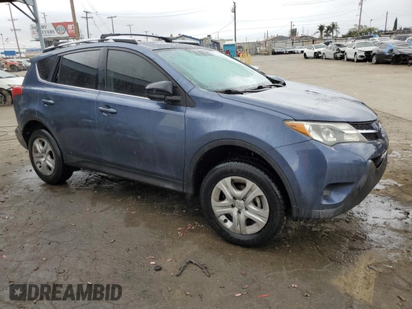 2014 Toyota RAV4 LE with VIN JTMZFREV6ED041246, listed as a Copart auction lot 55559075 with 129,515 mi miles and Salvage title. Bid and sale history available at DreamBid. Image 4.