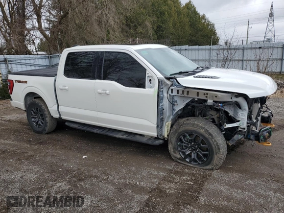 2023 Ford F-150 XL with VIN 1FTEW1E8XPFB78868, listed as a Copart auction lot 52599475 with 69,014 mi miles and Clean title. Bid and sale history available at DreamBid. Image 4.