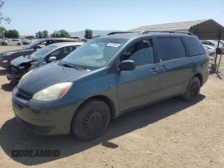 2004 Toyota Sienna CE with VIN 5TDZA23C24S045742, listed as a Copart auction lot 56206625 with 239,601 mi miles and Clean Title. Bid and sale history available at DreamBid. Image 1.