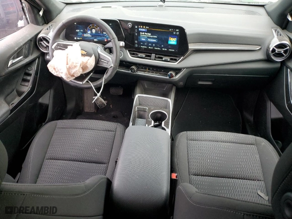 2025 Chevrolet Equinox FWD LT with VIN 3GNAXHEG9SL189216, listed as a Copart auction lot 42201215 with 2,981 mi miles and Salvage Title. Bid and sale history available at carsss.com. Image 8.