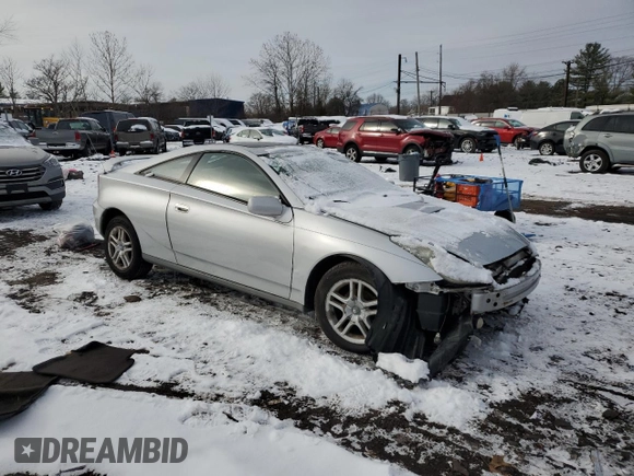 2000 Toyota Celica GT with VIN JTDDR32TXY0020977, listed as a Copart auction lot 86059314 with 249,829 mi miles and Salvage Title. Bid and sale history available at carsss.com. Image 4.
