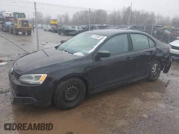 2011 Volkswagen Jetta Sedan S with VIN 3VW1K7AJ6BM334061, listed as a Copart auction lot 44148985 with 212,151 mi miles and Salvage Title. Bid and sale history available at carsss.com. Image 1.