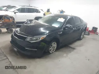 2017 Kia Optima LX with VIN 5XXGT4L3XHG152865, listed as a IAAI auction lot 41730165 with 150,877 mi miles. Bid and sale history available at carsss.com. Image 2.