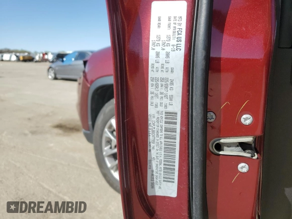 2019 Jeep Cherokee Latitude Plus with VIN 1C4PJMLB6KD477950, listed as a Copart auction lot 52033785 with 78,214 mi miles and Salvage Title. Bid and sale history available at carsss.com. Image 13.